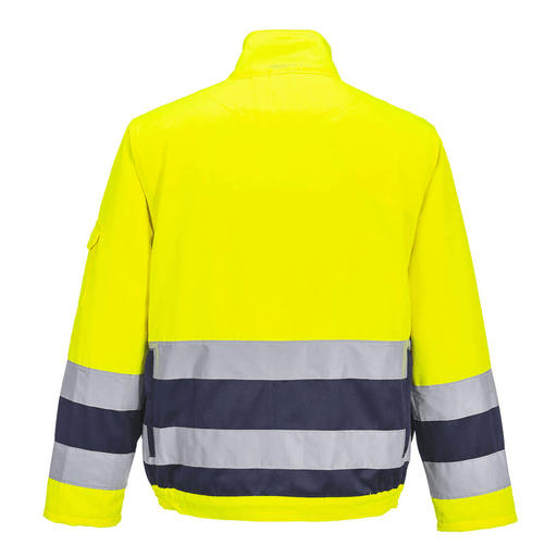 Portwest TX50 Lille Hi-Vis Contrast Bomber Jacket - HI-VIS JACKETS & COATS