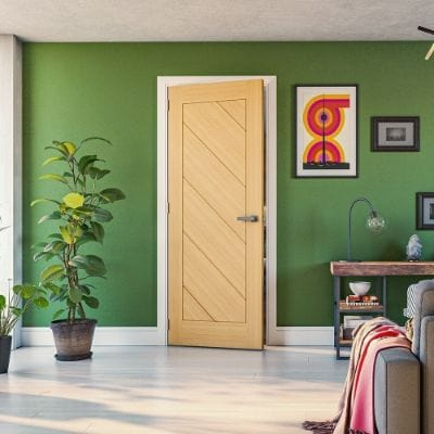 Torino Oak Prefinished Internal Fire Door FD30 - All Sizes -