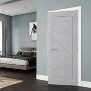 Torino Ash Light Grey Internal Door - All Sizes -