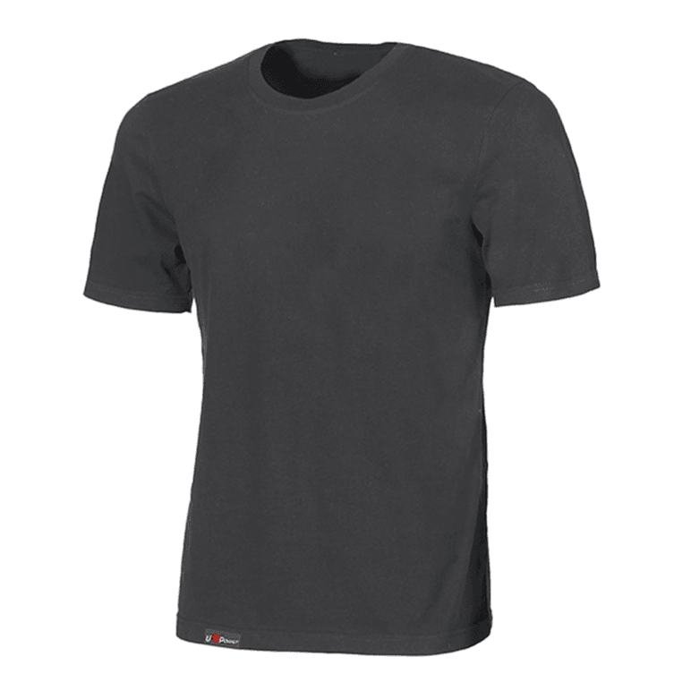 U-POWER LINEAR COTTON T-SHIRT - T-SHIRTS