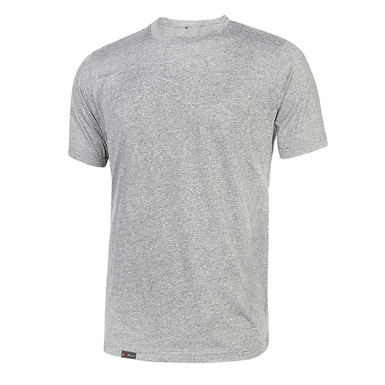 U-POWER LINEAR COTTON T-SHIRT - T-SHIRTS