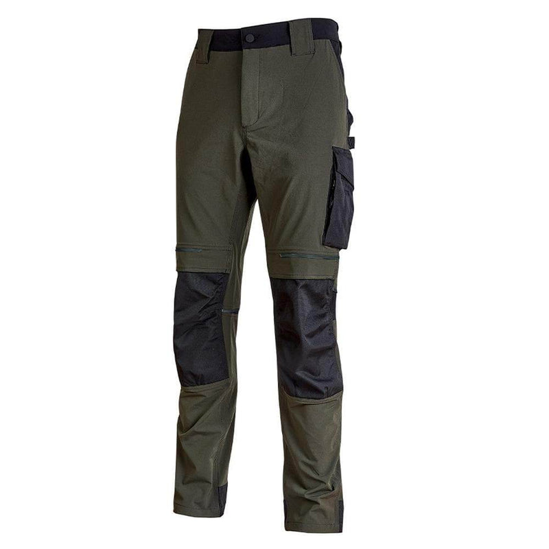 U-Power Atom 4 Way Stretch Performance Work Trousers - CARGO & COMBAT TROUSERS