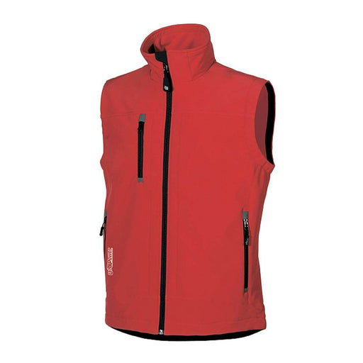 U-Power Climb Softshell Stretch Water Resistant Work Gilet - BODYWARMERS