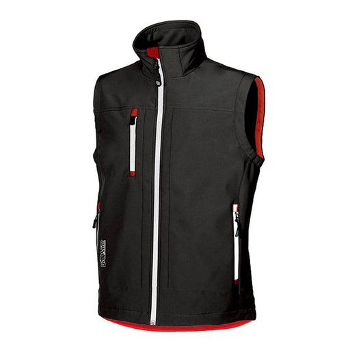 U-Power Climb Softshell Stretch Water Resistant Work Gilet - BODYWARMERS