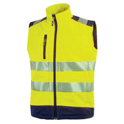 U-Power Dany Hi-Vis Softshell Water Resistant Gilet Bodywarmer - HI-VIS JACKETS & COATS