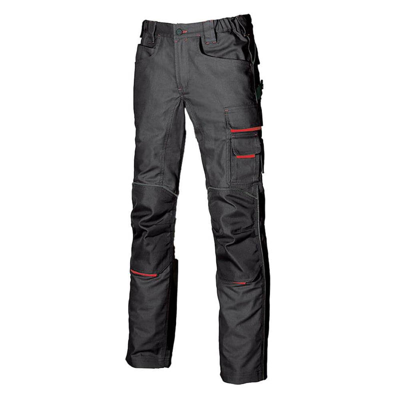 U-Power Free Cargo Combat Work Trouser - Elasticated Waist - CARGO & COMBAT TROUSERS