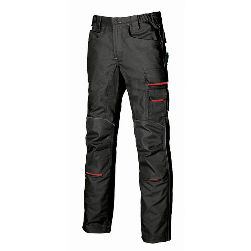 U-Power Free Cargo Combat Work Trouser - Elasticated Waist - CARGO & COMBAT TROUSERS