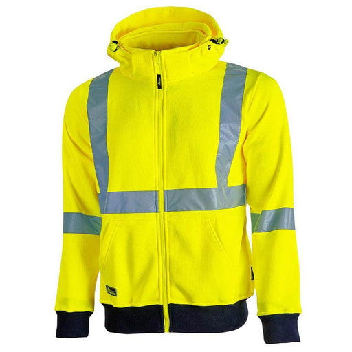 U-Power Melody Hi-Vis Hooded Sweatshirt - Detachable Hood - HI-VIS SWEATSHIRTS & HOODIES