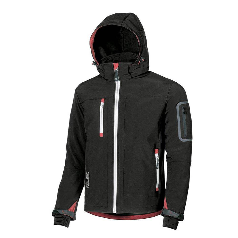 U-Power Metropolis Water Resistant Stretch Softshell - Detachable Hood - SOFTSHELL JACKETS