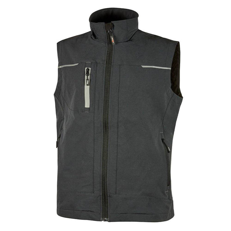 U-Power Saturn 4 Way Stretch Work Gilet Bodywarmer Water Repellent - BODYWARMERS