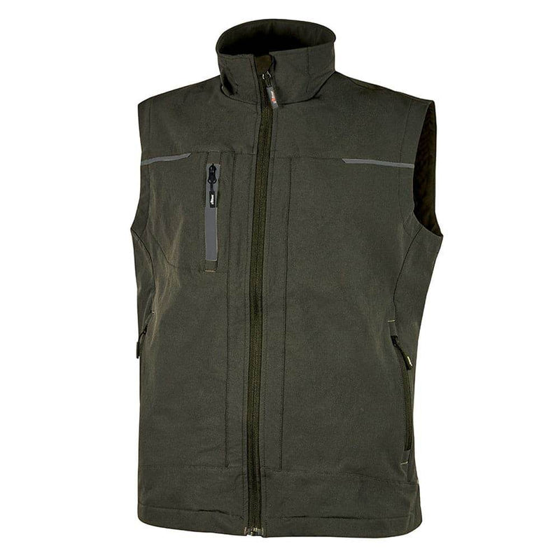 U-Power Saturn 4 Way Stretch Work Gilet Bodywarmer Water Repellent - BODYWARMERS