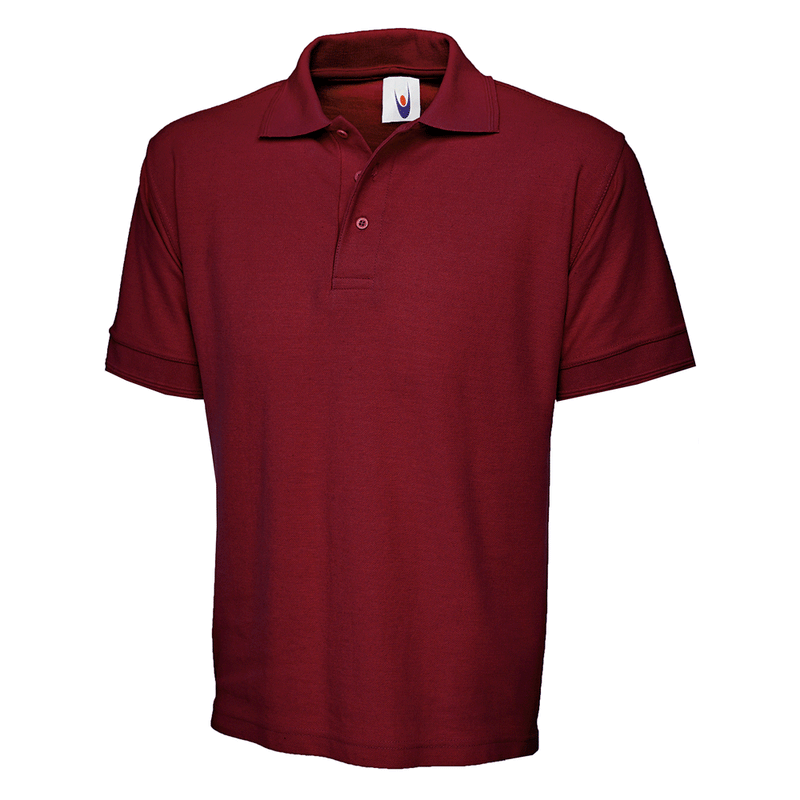 Uneek UC102 Heavyweight Polo Shirt - PLAIN POLO SHIRTS