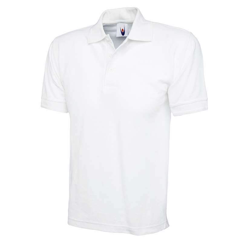 Uneek UC102 Heavyweight Polo Shirt - PLAIN POLO SHIRTS