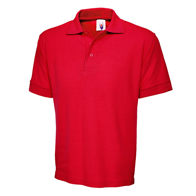 Uneek UC104 Heavyweight Cotton Polo Shirt - PLAIN POLO SHIRTS