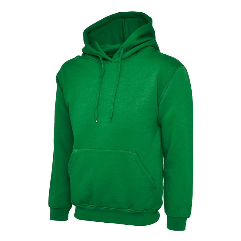 Uneek UC502 Classic Hooded Sweatshirt More Colours - PLAIN HOODIES