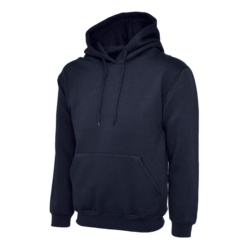 Uneek UC502 Classic Hooded Sweatshirt - PLAIN HOODIES