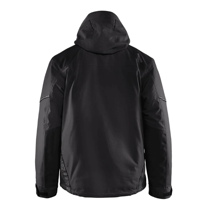Blaklader 4881 Waterproof and Windproof Winter Jacket Hooded Black 2XL - SALE JACKETS