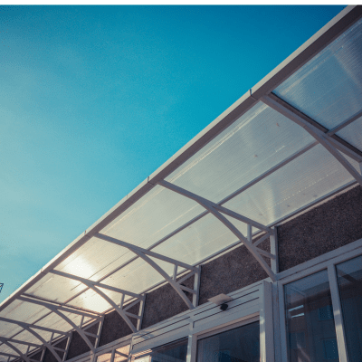 Twinwall Polycarbonate Sheet Clear 2000mm x 1050mm x 4mm