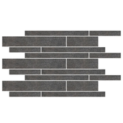 City Stone Anthracite Matt Muretto Mosaic (2 per Box) - Tiles