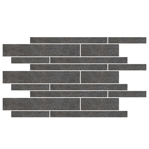City Stone Anthracite Matt Muretto Mosaic (2 per Box) - Tiles