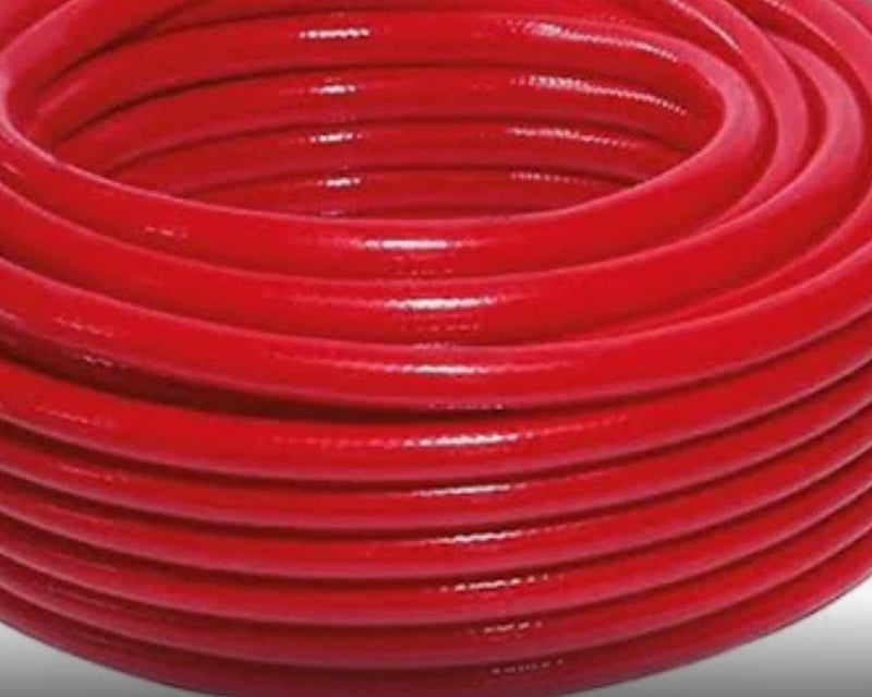 Red Water Hose Pipe Hot Water 10mm - Hardware > Plumbing > Plumbing Pipes Tech Hose & Fittings