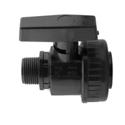 Wall Flange Kit 25mm MDPE + Large Plastic Valve + Geka - Home & Garden > Lawn & Garden Tech Hose & Fittings