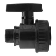 Wall Flange Kit 25mm MDPE + Large Plastic Valve & 20mm MDPE Straight - Home & Garden > Lawn & Garden Tech Hose & Fittings