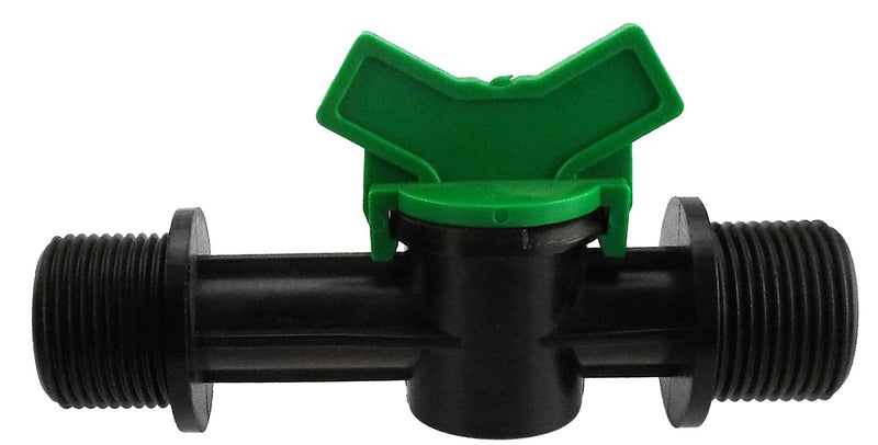 IBC 2” S60X6 Cap with In-Line Valve and Male Quick Connector - Home & Garden > Lawn & Garden