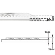Louvre Vent D/150RW Classic 150mm - Hardware > Heating, Ventilation & Air Conditioning