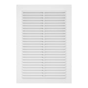 Louvre Vent D/170x240W 240mm X 170mm with Fly Screen - Hardware > Heating, Ventilation & Air Conditioning