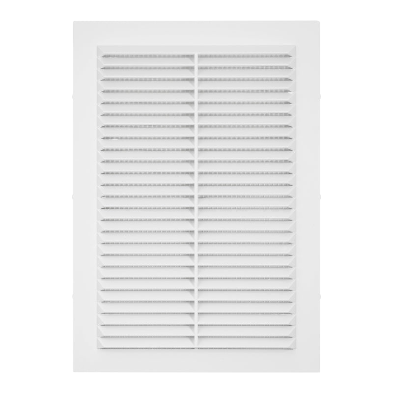 Louvre Vent D/170x240W 240mm X 170mm with Fly Screen - Hardware > Heating, Ventilation & Air Conditioning