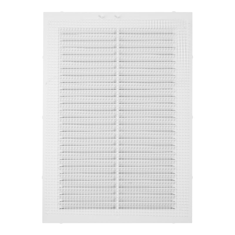 Louvre Vent D/170x240W 240mm X 170mm with Fly Screen - Hardware > Heating, Ventilation & Air Conditioning