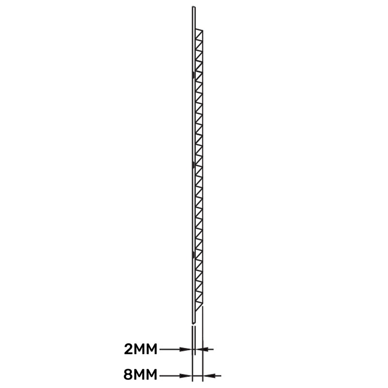 Louvre Vent D/170x240W 240mm X 170mm with Fly Screen - Hardware > Heating, Ventilation & Air Conditioning