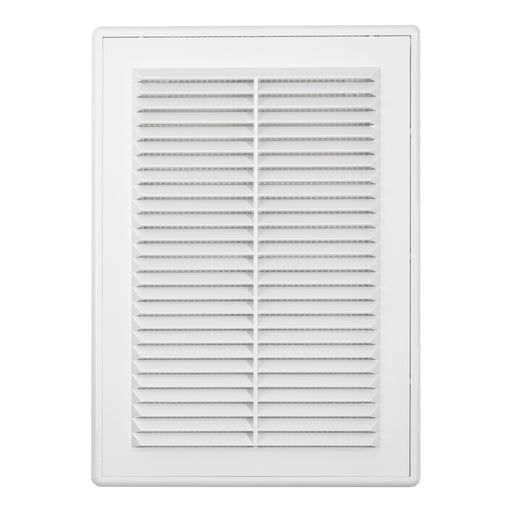 Louvre Vent D/180X250RW Classic 180mm X 250mm with Fly Screen - Hardware > Heating, Ventilation & Air Conditioning