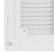 Louvre Vent D/180X250RW Classic 180mm X 250mm with Fly Screen - Hardware > Heating, Ventilation & Air Conditioning