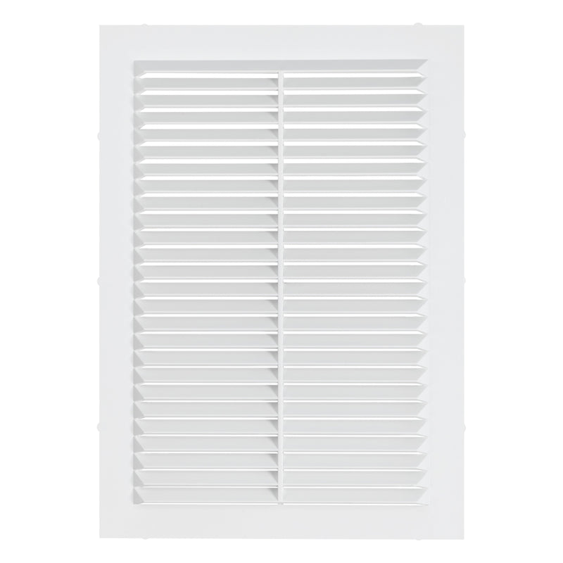 Louvre Vent D/180X250RW Classic 180mm X 250mm with Fly Screen - Hardware > Heating, Ventilation & Air Conditioning