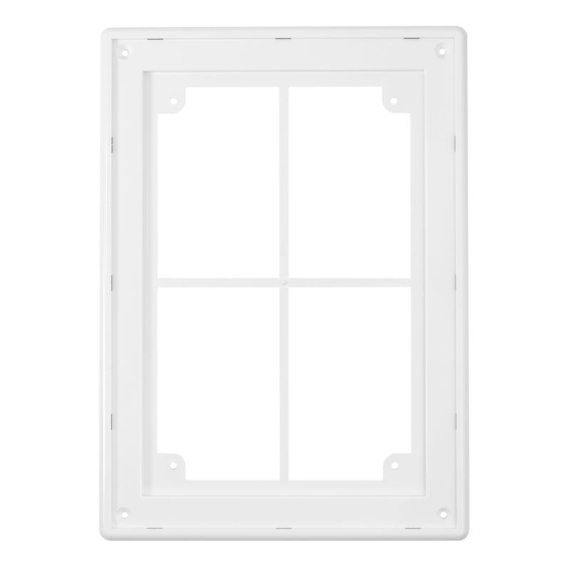 Louvre Vent D/180X250RW Classic 180mm X 250mm with Fly Screen - Hardware > Heating, Ventilation & Air Conditioning