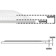 Louvre Vent D/180X250RW Classic 180mm X 250mm with Fly Screen - Hardware > Heating, Ventilation & Air Conditioning