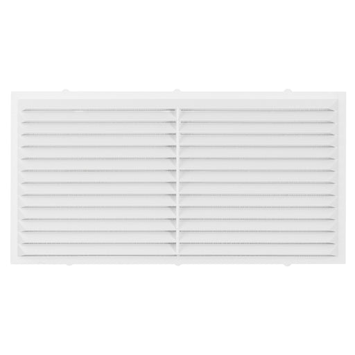 Louvre Vent D/220X120W Classic 220mm X 120mm with Fly Screen - Hardware > Heating, Ventilation & Air Conditioning