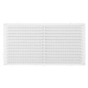 Louvre Vent D/220X120W Classic 220mm X 120mm with Fly Screen - Hardware > Heating, Ventilation & Air Conditioning