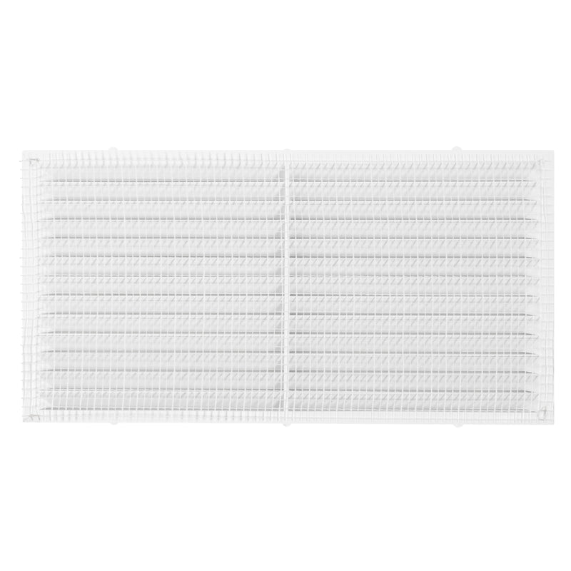 Louvre Vent D/220X120W Classic 220mm X 120mm with Fly Screen - Hardware > Heating, Ventilation & Air Conditioning