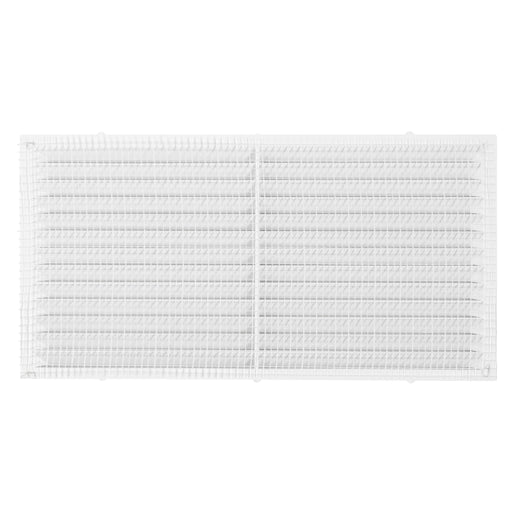 Louvre Vent D/220X120W Classic 220mm X 120mm with Fly Screen - Hardware > Heating, Ventilation & Air Conditioning