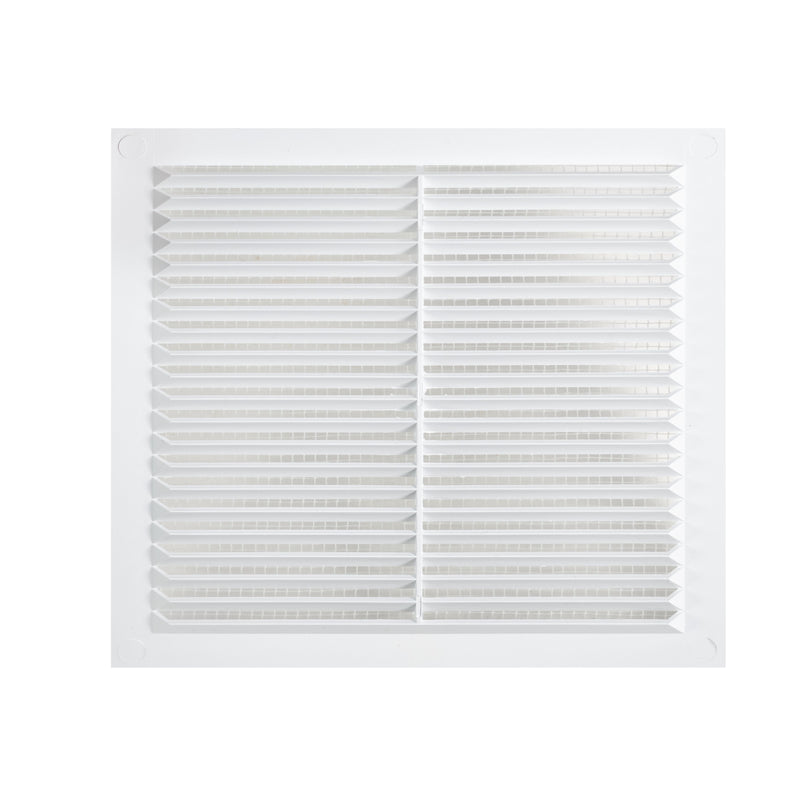 Louvre Vent D/195W 195mm X 195mm with Fly Screen - Hardware > Heating, Ventilation & Air Conditioning