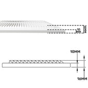 Louvre Vent D/210RW Classic 210mm - Hardware > Heating, Ventilation & Air Conditioning