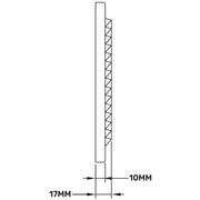 Louvre Vent D/250RW Classic 250mm - Hardware > Heating, Ventilation & Air Conditioning