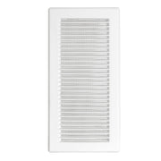 Louvre Vent White DL/90X240RW LUX With Fly Mesh - Hardware > Heating, Ventilation & Air Conditioning