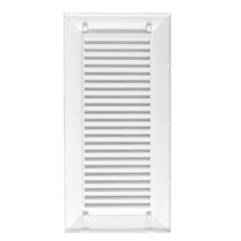 Louvre Vent White DL/90X240RW LUX With Fly Mesh - Hardware > Heating, Ventilation & Air Conditioning