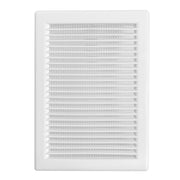 Louvre Vent White DL/140X210 RW LUX With Fly Mesh - Hardware > Heating, Ventilation & Air Conditioning