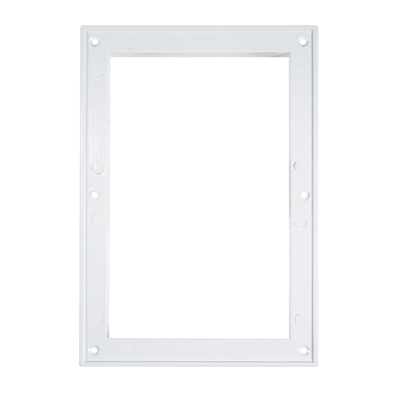 Louvre Vent White DL/140X210 RW LUX With Fly Mesh - Hardware > Heating, Ventilation & Air Conditioning