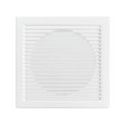 Through Wall Ventilation Kit DL0163 Louvre Vent with Brown External Vent - OTHER